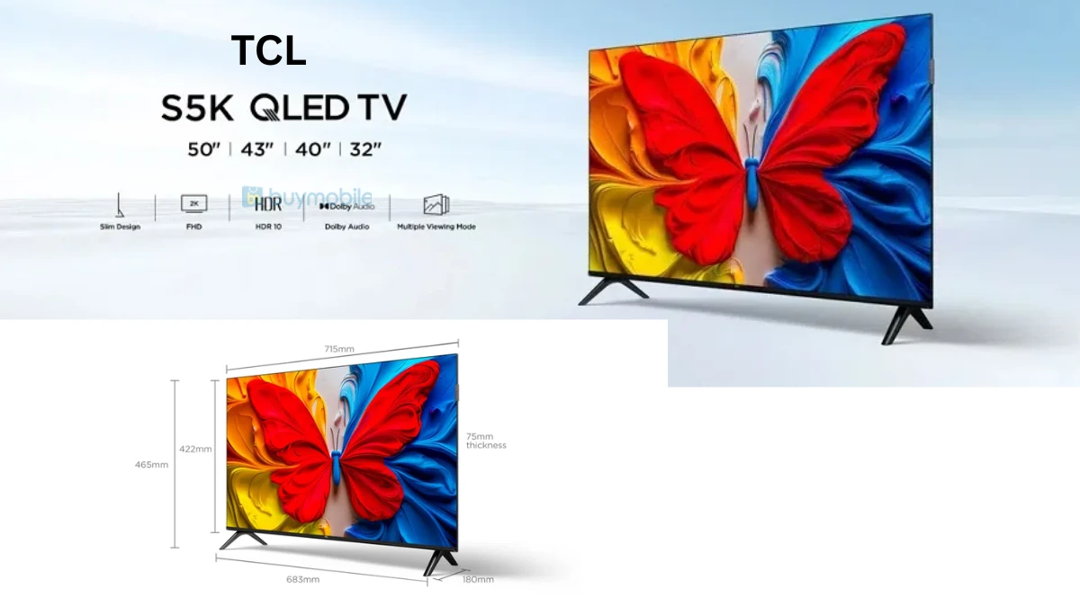 TCL 32S5K 32” FHD QLED Smart Google TV TCL 32S5K 32” FHD QLED Smart Google TV